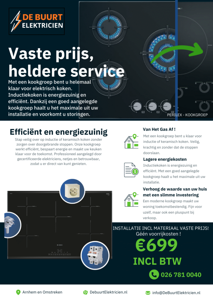 Kookgroep Aanleggen Perilex Aansluiten