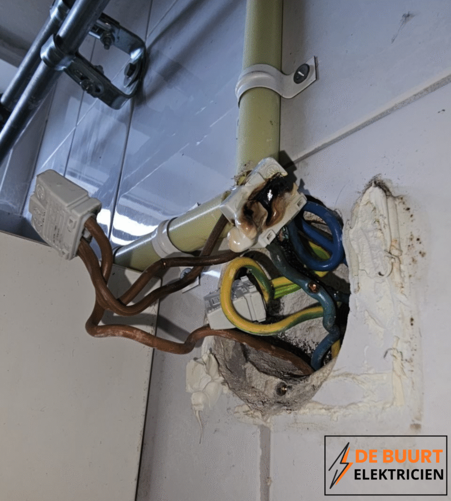 kortsluiting badkamer