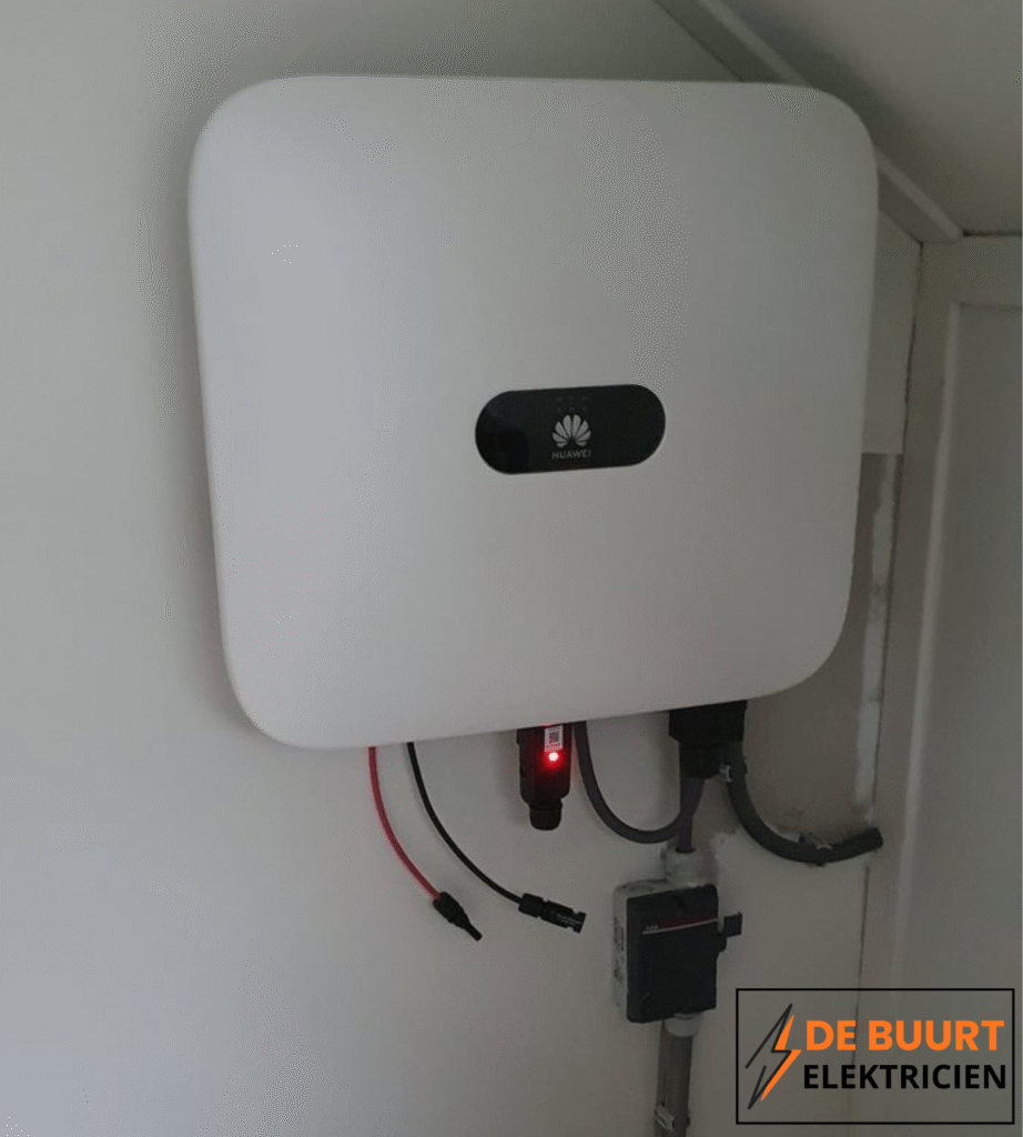 omvormer vervangen zonnepanelen